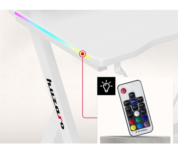 Huzaro Hero 1.9 RGB White HZ-HERO 1.9 RGB WHITE - 1474952 - zdjęcie 6